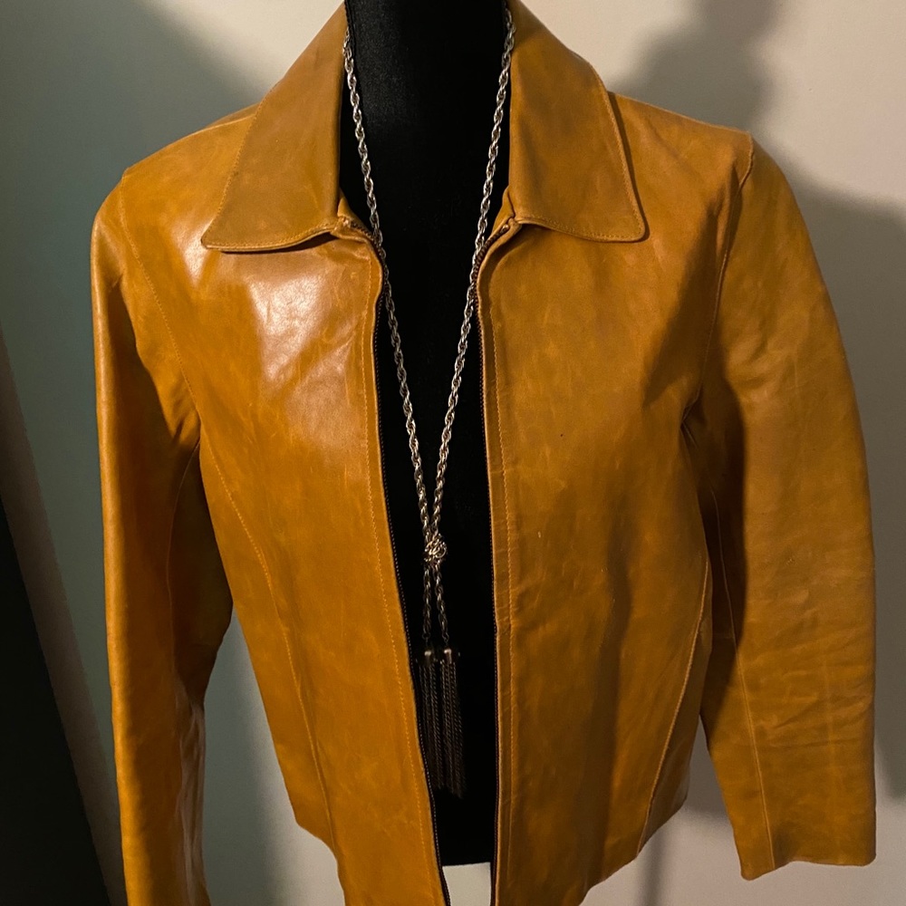 Leather jacket